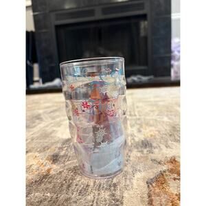 Disney Frozen Elsa Anna Kids Plastic Tumbler Cup 10oz Purple Rim